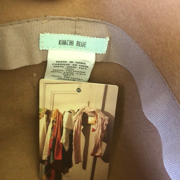 Tan Kimchi Blue Wool Felt Hat - Picture 5 of 7